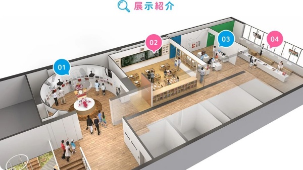 書包企業(yè)展廳設(shè)計(jì)案例賞析