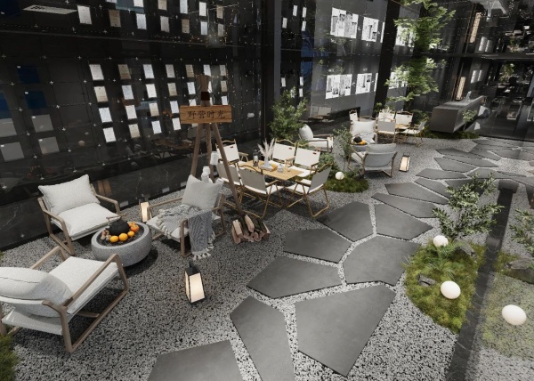 880m2節(jié)能科技體驗展廳設(shè)計案例賞析