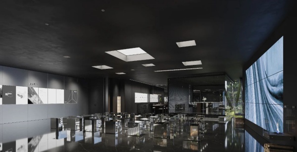 880m2節(jié)能科技體驗展廳設(shè)計案例賞析