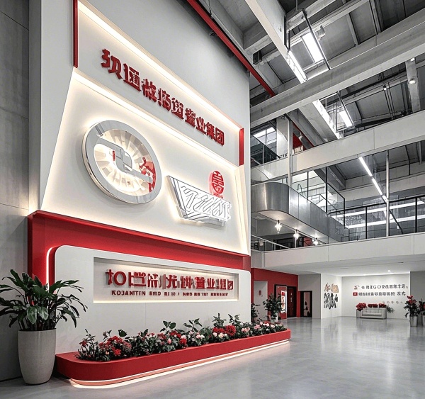 食品企業(yè)展廳設(shè)計
