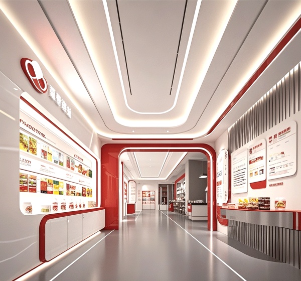 食品企業(yè)展廳設(shè)計