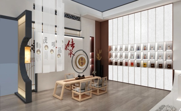 窖璽酒業(yè)展廳設(shè)計(jì)案例推薦