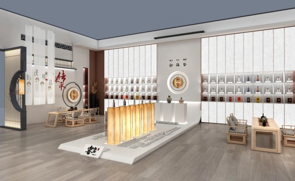 窖璽酒業(yè)展廳設(shè)計(jì)案例推薦