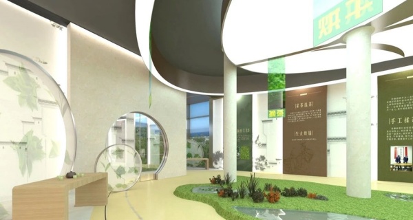 杭州茶文化非遺展廳空間設(shè)計(jì)