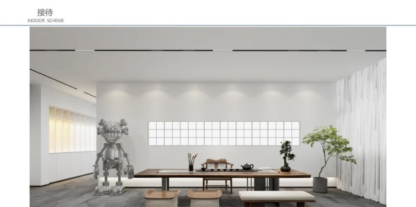 光電科技辦公室展廳設(shè)計