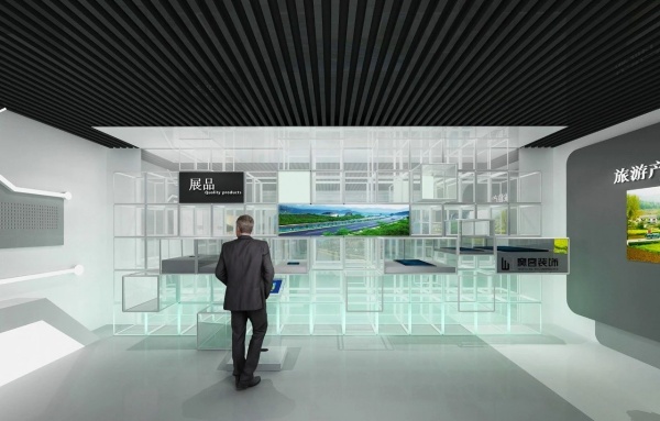 高級簡約風(fēng)格展廳設(shè)計