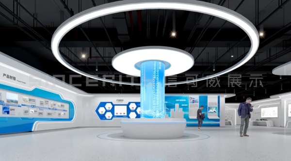國亨塑膠材料企業(yè)展廳設計