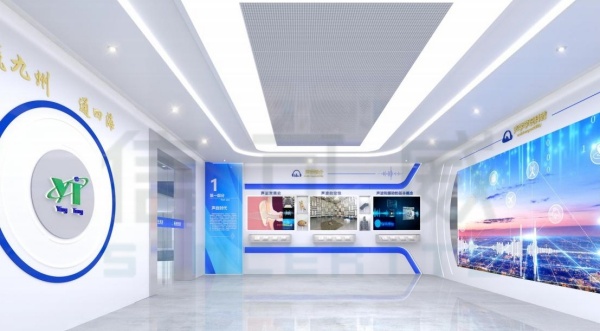 瀛通通訊企業(yè)展廳設(shè)計