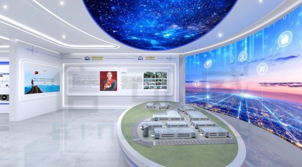 瀛通通訊企業(yè)展廳設(shè)計