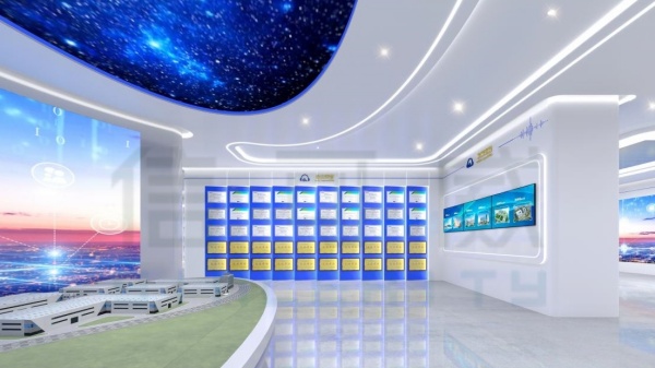 瀛通通訊企業(yè)展廳設(shè)計