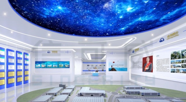 瀛通通訊企業(yè)展廳設(shè)計