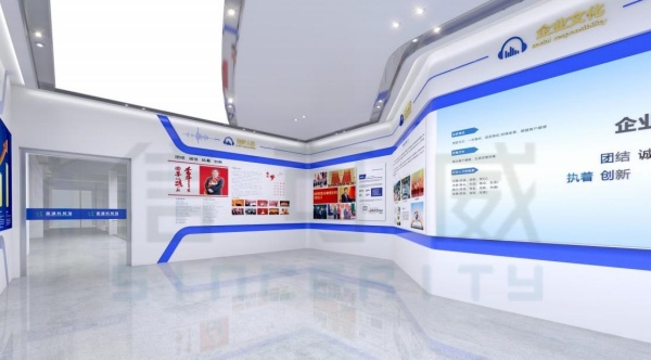 瀛通通訊企業(yè)展廳設(shè)計